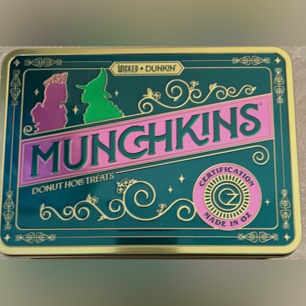 Dunkin x Wicked Decorative Tin